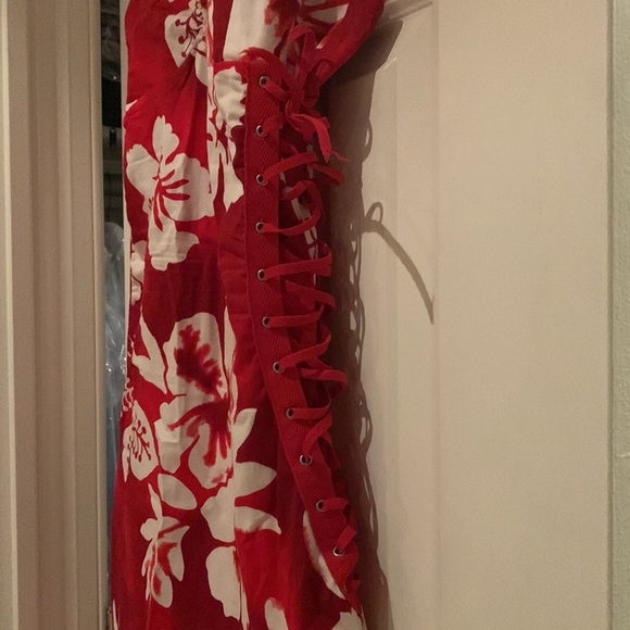 Women’s Parisian Tropical Flower Sun Dress Size XS - Picture 3 of 5